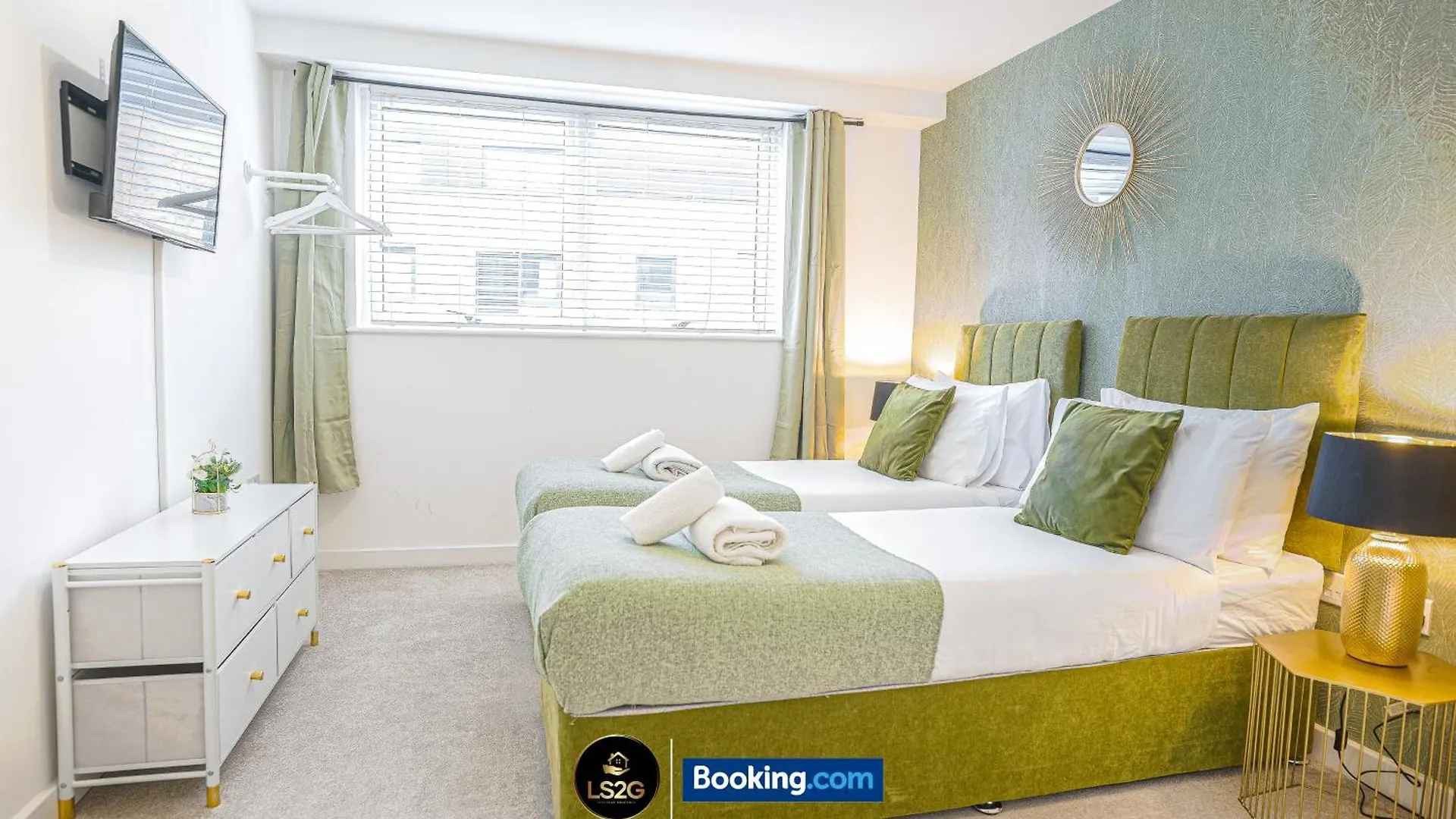 Apartment Stylish 2 Bedroom Apt By Ls2G Short Lets & Serviced Accommodation Greater London With Free Parking United Kingdom